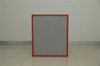 Augstas temperatūras nodalījuma kastes HEPA filtrs